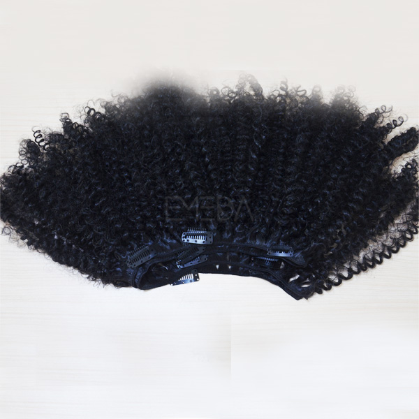curly clip in hair extensions YJ22
